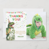 Dinosaur Bedankkaart (Voorkant)