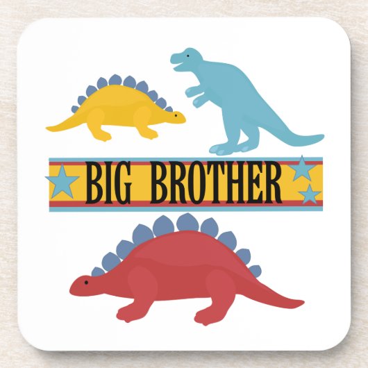 Dinosaur Big Brother Bier Onderzetter (Voorkant)