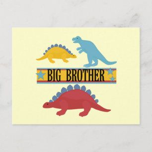 Dinosaur Big Brother Briefkaart