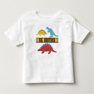 Dinosaur Big Brother Kinder Shirts