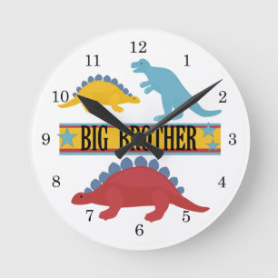 Dinosaur Big Brother Ronde Klok