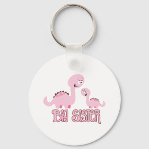 Dinosaur Big Sister Sleutelhanger