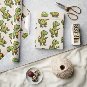 Dinosaur Birthday Cadeaupapier