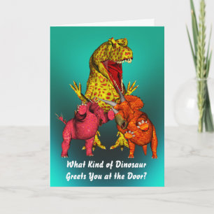 Dinosaur Birthday Kaart