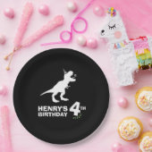 Dinosaur Birthday Paper Bord (Feest)