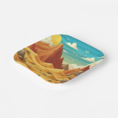 Dinosaur Birthday Papieren Bordje (Gebogen)