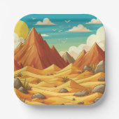 Dinosaur Birthday Papieren Bordje (Voorkant)