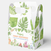 Dinosaur Birthday Party Bedankdoosjes (Geopend)