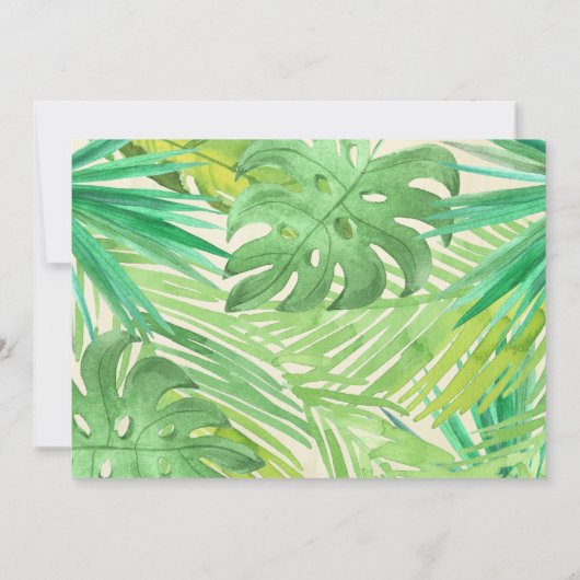 Dinosaur Birthday Party - Hartelijk dank voor uw f Kaart (Achterkant)