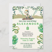 Dinosaur Birthday Party Invitation Kaart (Voorkant)