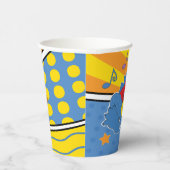 Dinosaur Birthday Party Papieren Bekers (Rechts)