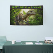 Dinosaur Birthday Party Spandoek (Beurs)