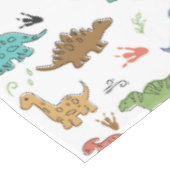 Dinosaur Birthday Party Tafelkleed (Gekanteld)