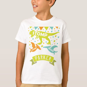 Dinosaur Birthday Personalized T-shirt