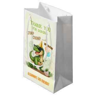 Dinosaur Birthday - Stomp Chomp Roar T-Rex Birthda Klein Cadeauzakje