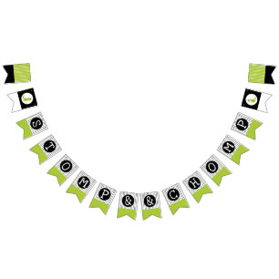 Dinosaur Birthday Stomp en Chomp Dino-thema groen Vlaggetjes