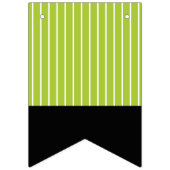 Dinosaur Birthday Stomp en Chomp Dino-thema groen Vlaggetjes (Eerste vlag)