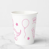 dinosaur birthday supplies papieren bekers (Links)