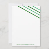 Dinosaur Birthday Uitnodiging (Achterkant)