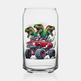 Dinosaur  blikvorm glas