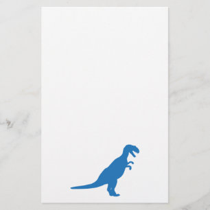 Dinosaur Blue Briefpapier