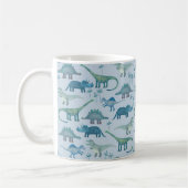 Dinosaur Blue Koffiemok (Links)