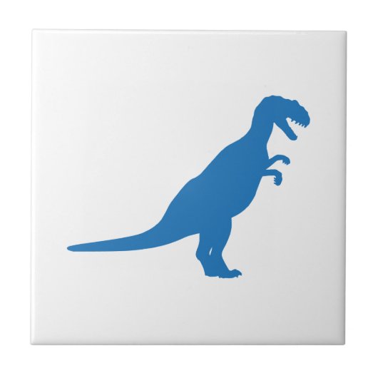 Dinosaur Blue Tegeltje (Voorkant)