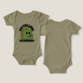 Dinosaur Bodysuit bébé (Design Recto & Verso)