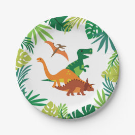 Dinosaur Borden Boy Papieren Bordje