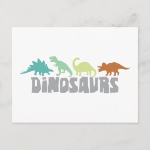 Dinosaur Border Briefkaart
