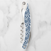 Dinosaur-Botten (blauw) Kurkentrekker (Voorkant)