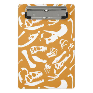 Dinosaur Botten (goud) Mini Klembord