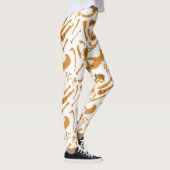 Dinosaur-Botten Leggings (Rechts)