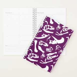 Dinosaur-Botten (Paars) Planner
