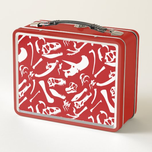 Dinosaur-Botten (rood) (Achterkant)