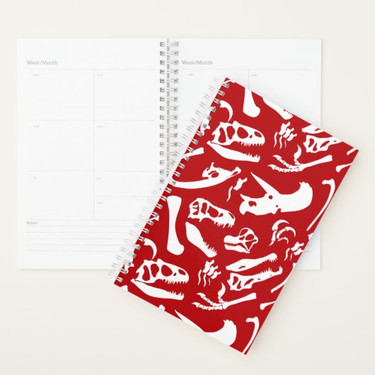 Dinosaur-Botten (rood) Planner (Display)