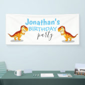 Dinosaur Boy Blue Banner (Beurs)