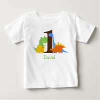 Dinosaur Boy eerste verjaardag outfit