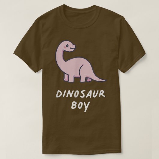 Dinosaur Boy Kawaii Lover Anime Pastel Gothic Aest T-shirt (Design voorkant)