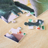 Dinosaur Boys Anniversaire Cadeau Jigsaw Puzzle (Côté)