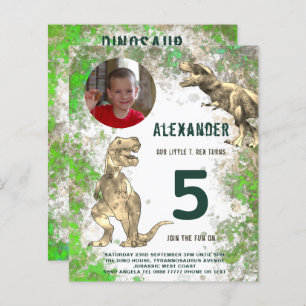 Dinosaur Boys Birthday Foto