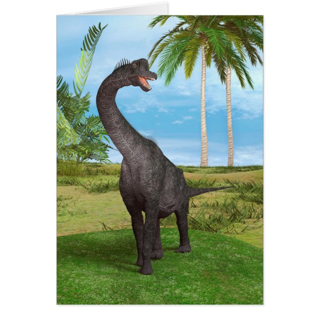 Dinosaur Brachiosaurus (Voorkant)
