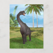 Dinosaur Brachiosaurus Briefkaart (Voorkant)