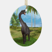 Dinosaur Brachiosaurus Keramisch Ornament (Rechts)