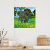 Dinosaur Brachiosaurus Poster (Keuken)