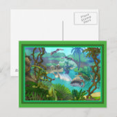 Dinosaur Briefkaart (Voorkant / Achterkant)
