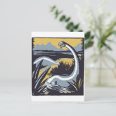  Dinosaur Briefkaart (Staand voorkant)