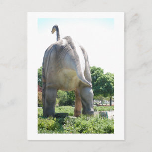 Dinosaur Brontosaurus Briefkaart