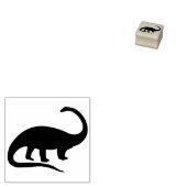 Dinosaur Brontosaurus Dino Schattig Kind Rubberstempel (Gestempeld)