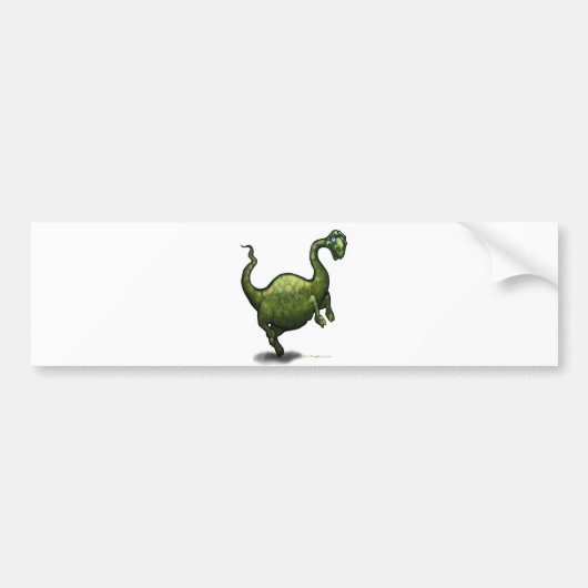 Dinosaur Bumpersticker (Voorkant)